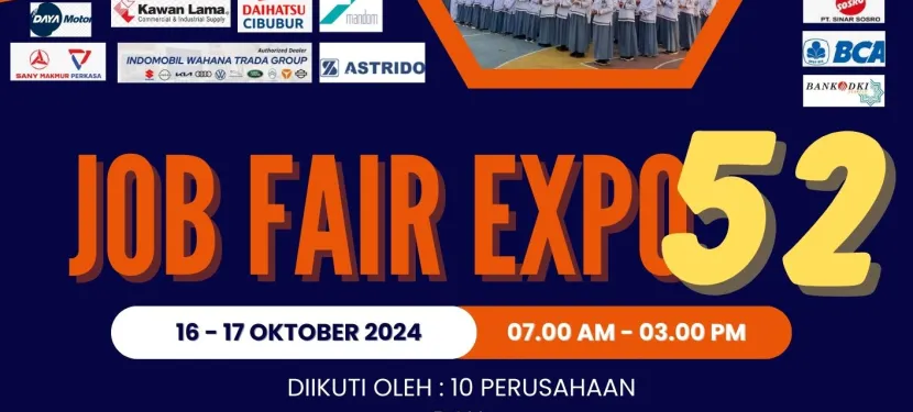 Job Fair & Edu Fair SMKN 52 Jakarta 2024